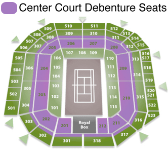 Debenture seating